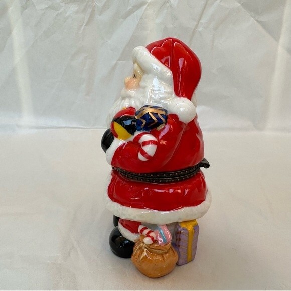 Santa Xmas Trinket Box - Picture 7 of 11